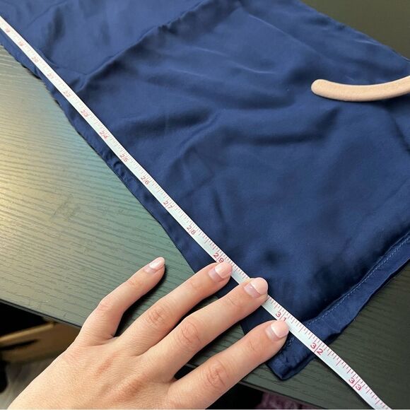 DONNI. Silky Flared Pants in Navy Blue XS NWT - Picture 13 of 13